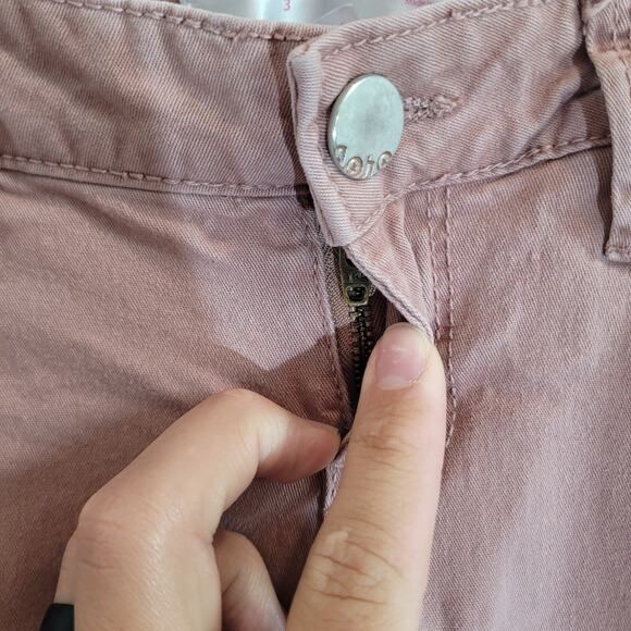 No Boundaries Skinny Jeans Womens Juniors Size 3 Pink Sculpting Denim Stretch - Picture 4 of 7